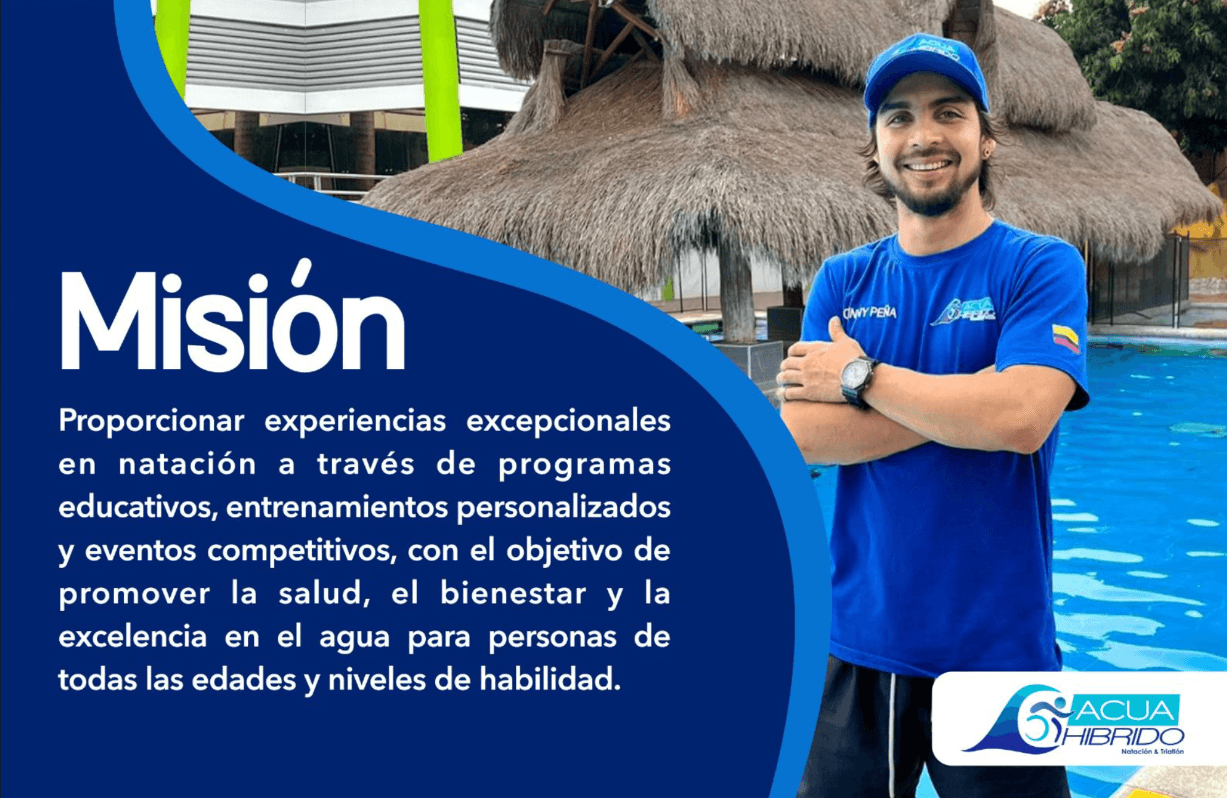 Misión — proporcionar experiencias excepcionales en natación